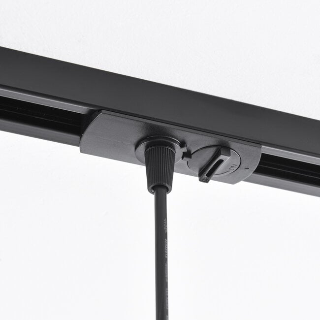 1-phase tubular track pendant light Simon, gold