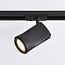 1-phase track system set of 1.5 metres with Lola spotlights, black