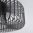 1-light ceiling light Metallo - black