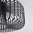 -light ceiling lamp Metallo - black