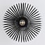 1-light ceiling light Metallo - black