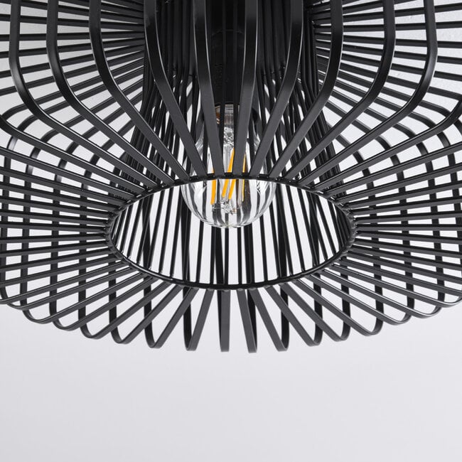 1-light ceiling light Metallo - black