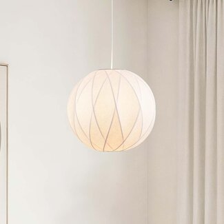 Minimalist pendant lamp in silk look - Seda