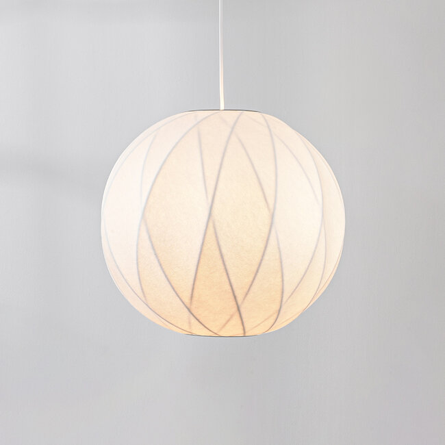 Minimalist pendant lamp in silk look - Seda