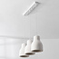 Wabi-Sabi Hikari pendant lamp with White stone effect, 3-light