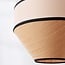 Japandi pendant light Seil with a braided natural-fabric shade