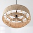 Natural rattan rope pendant lamp