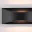 Modern bathroom wall lamp Bremen in black