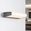 Bathroom wall lamp Joey in dark grey, IP65