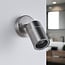 Stainless steel bathroom wall spotlight Lola 1-light