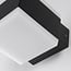 Modern up-down bathroom wall lamp Mikki in black