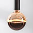 3-light pendant light Illumine black - set with dimmable E27 LED bulbs