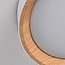 Design ceiling light Larios with Integrated LED and 3-step dimmable Ø29 cm - white with wood accent