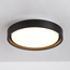 Ceiling light Ricardo with integrated LED and 3-step dimmable Ø31 cm - black