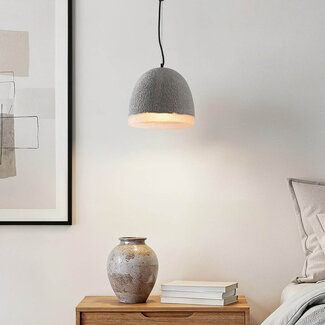 Wabi-Sabi Grava pendant lamp in cement look