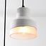 3-light Wabi Sabi pendant light Riva in a cement look