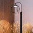 Modern outdoor floor lamp Eclipso - black with integrated LED