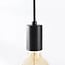 Nivelle 4-light cord pendant - black