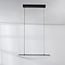 pendant light Flectra 3-step dimmable - black with marble pattern