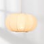 Serica 3-light pendant light - beige fabric