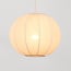 Serica 3-light pendant light - beige fabric