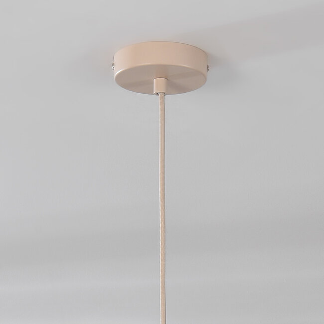 Japandi Veil 1-light pendant lamp - beige