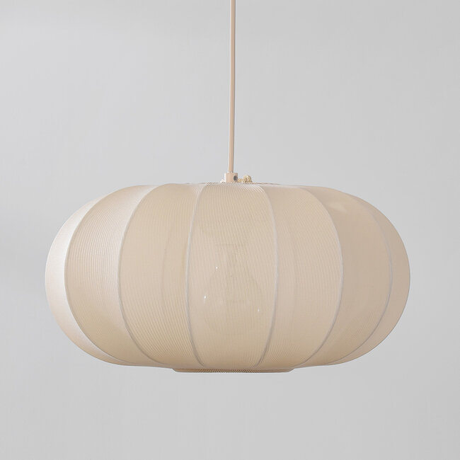 Cima fabric pendant lamp - beige