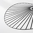 pendant light Linae - black metal