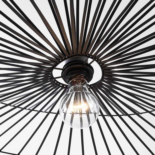 pendant light Novaire - black metal