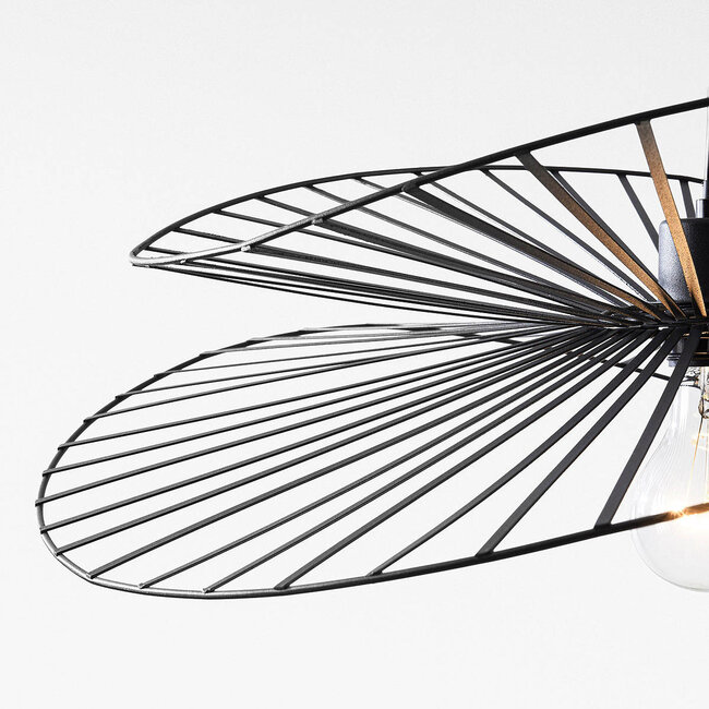 Novaire pendant lamp in Black metal