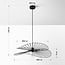 pendant light Novaire - black metal