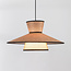 Zenith pendant lamp in Japandi style with natural shade