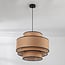 pendant light Zohra - Japandi with natural shade