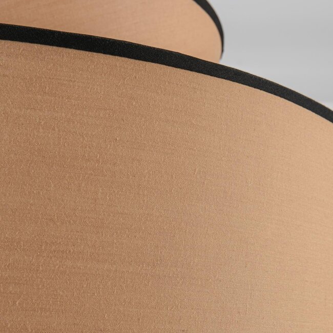 Zohra pendant lamp in Japandi style with natural shade