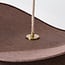 Linha 1-light pendant light - brown linen