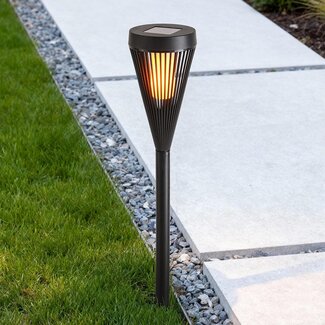 Solar torch Helia with flame effect