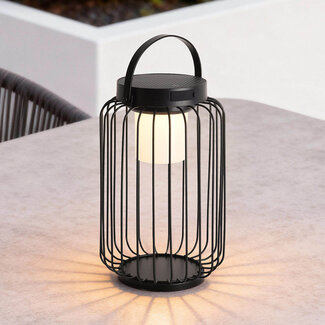 Solar lantern Luxon - black