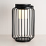 Solar lantern Luxon - black with integrated LED