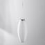 Solar lantern Pyra – solar-powered pendant lamp with white nylon