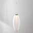Solar lantern Pyra – solar-powered hanging lamp made of White nylon