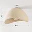 Wabi Sabi ceiling light Concrete Aura 40 x 28 cm in sand beige