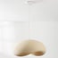 Wabi Sabi pendant light Kawa with sand beige stone effect - 60 x 55 cm