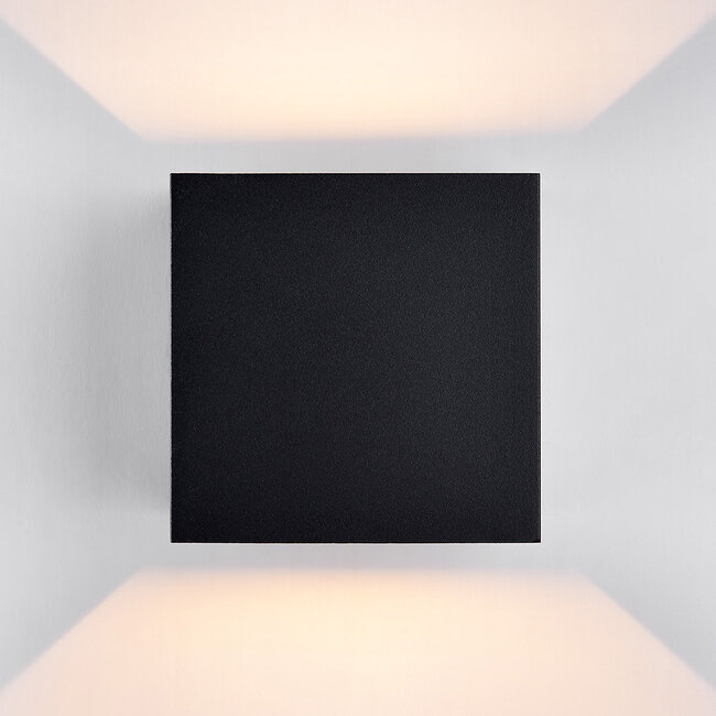 Bathroom wall light Daisy Matt black - Dim-to-warm