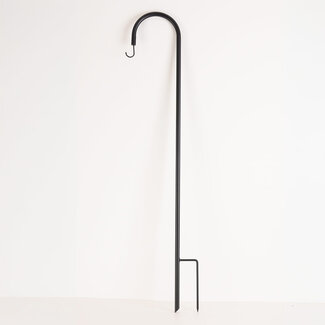 Metal garden posts with hook, 120 cm - set of 5 pieces