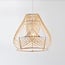 pendant light Kima in rattan - natural