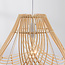 Kima rattan pendant lamp with woven, natural shade
