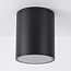 Outdoor ceiling spotlights Vanna round - Black