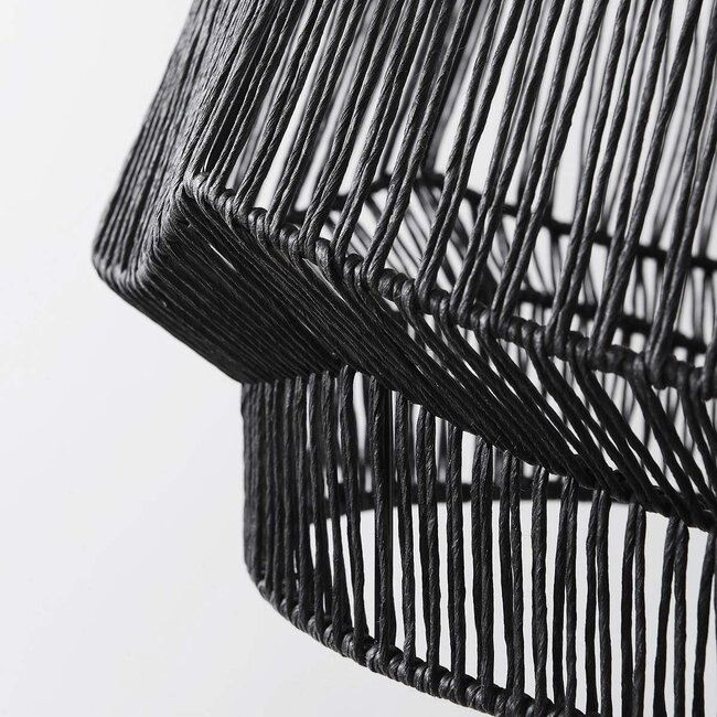 Boho designer lighting Suna pendant lamp made of woven paper