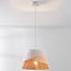 pendant light Toku with braided shade - natural