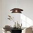 Natural Osaka pendant lamp made of brown rope with White fixture